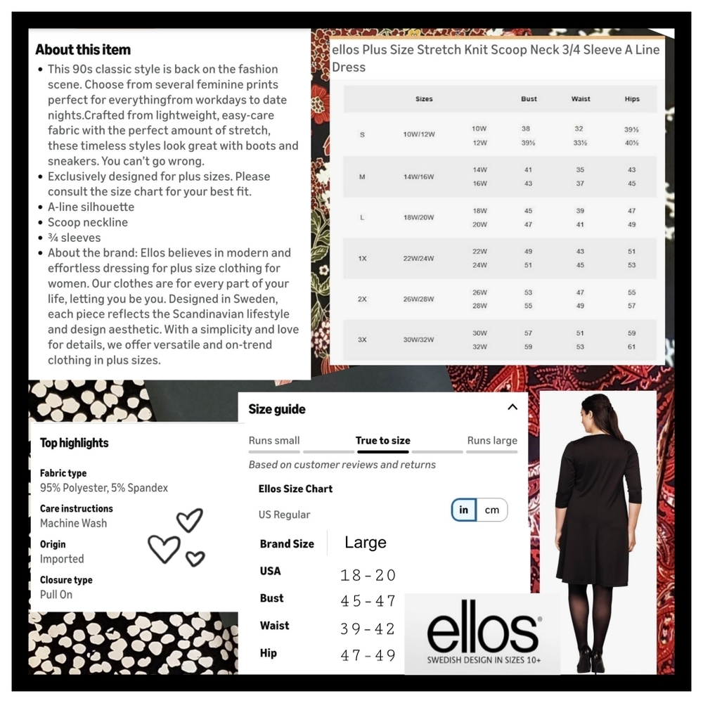 Ellos Stretch Tunic Mini Dress - Picture 6 of 13